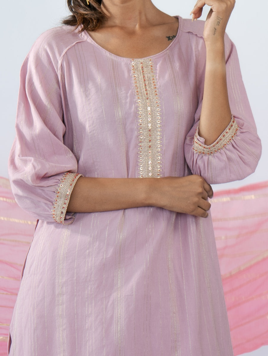 Vintage Rose Kurta Set