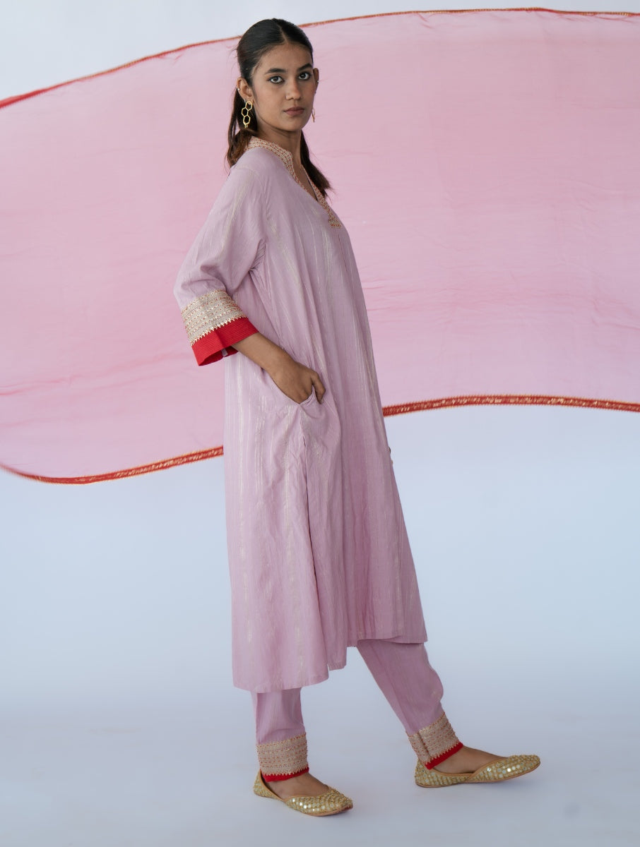 Vintage Rose Kurta Set