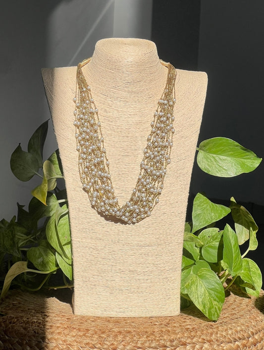 Copper Zari Necklace