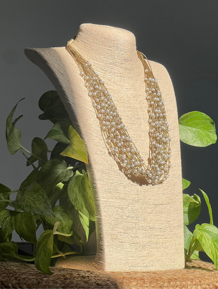 Copper Zari Necklace