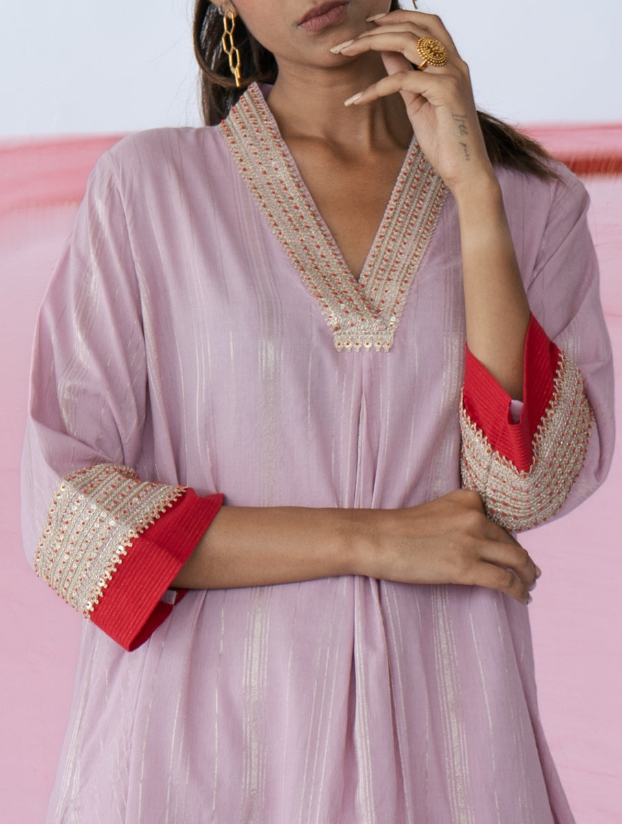 Vintage Rose Kurta Set