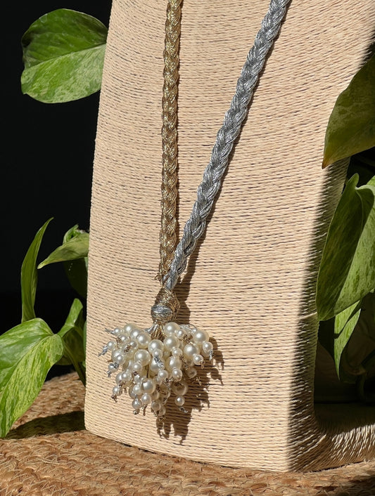 Gold & Silver Braided Necklace