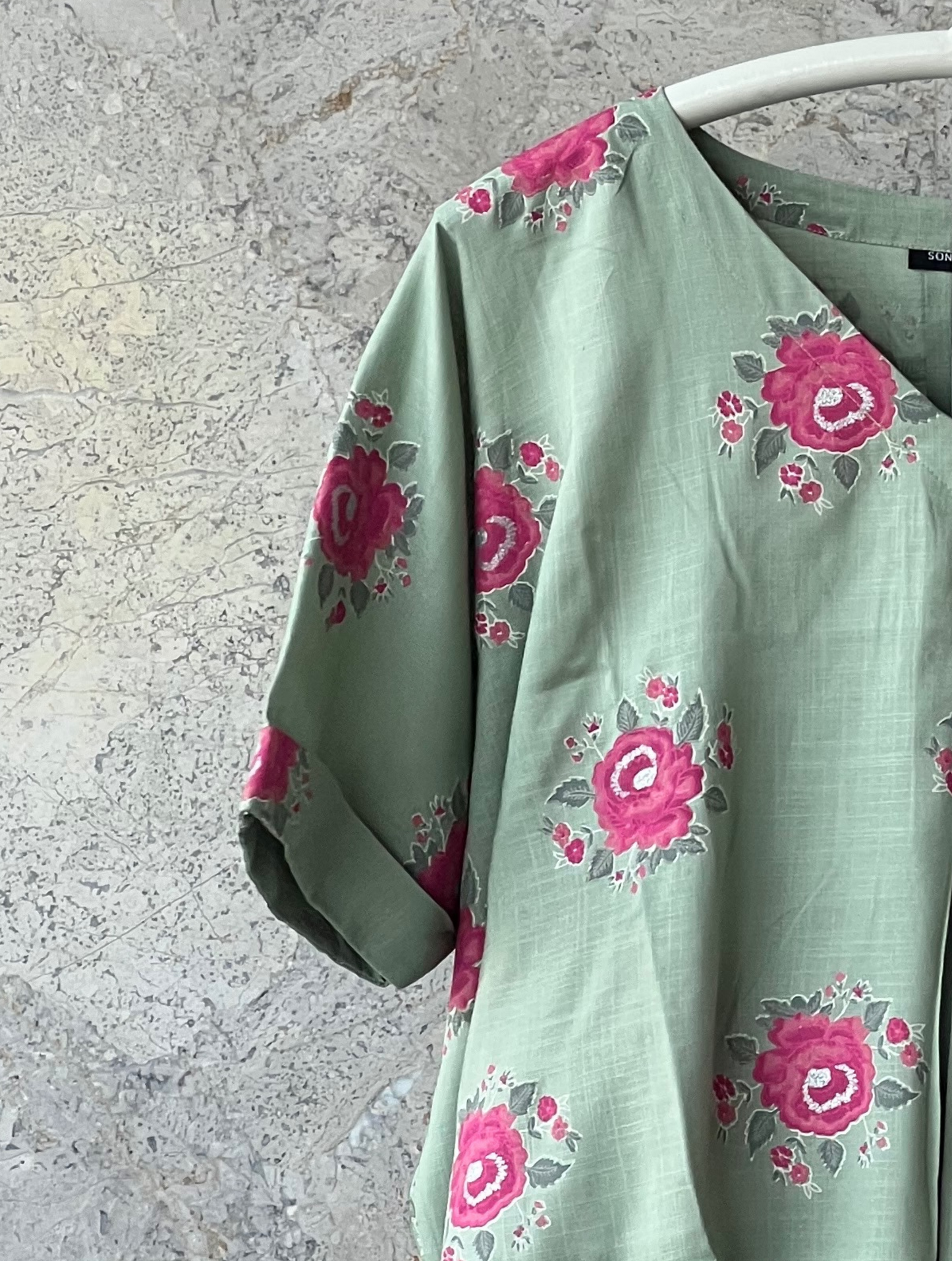 Pista Floral Kaftan