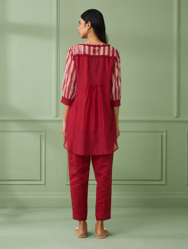 Rose Shirt with Pants (Set of 3)