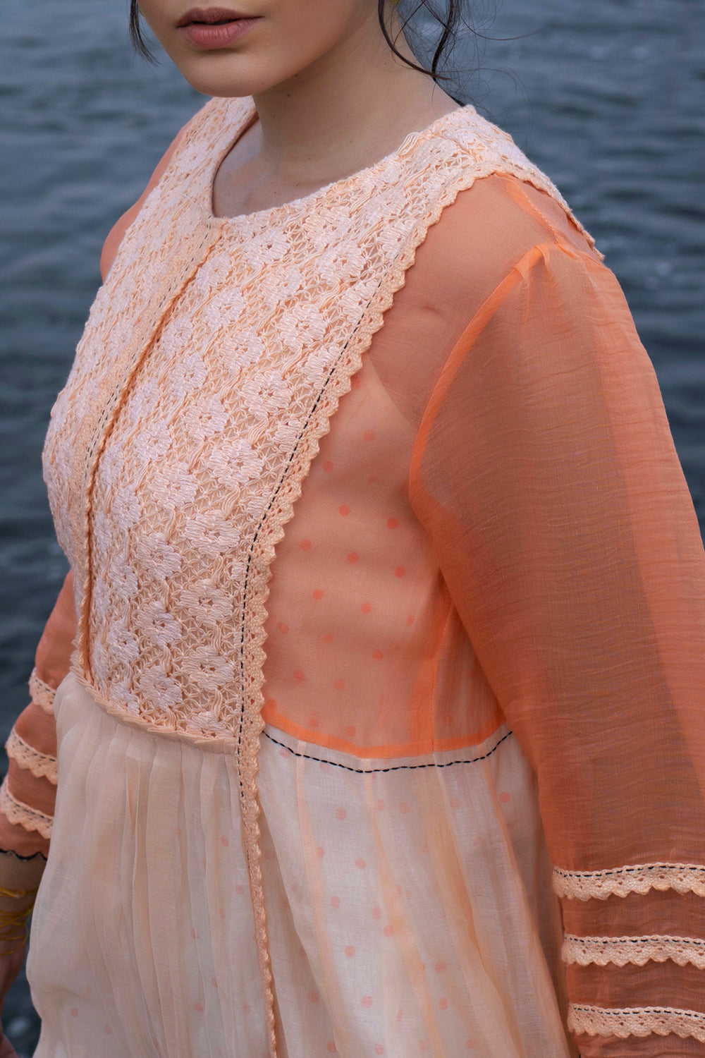 Striped maxi dress (Set of 2)