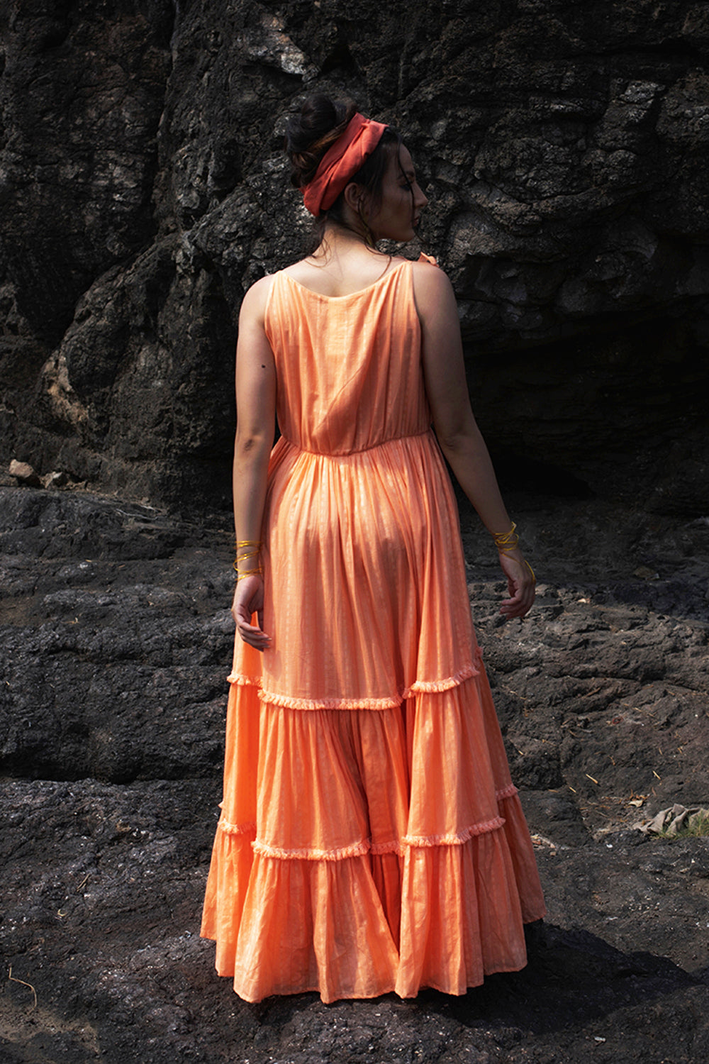 Polka Maxi Dress