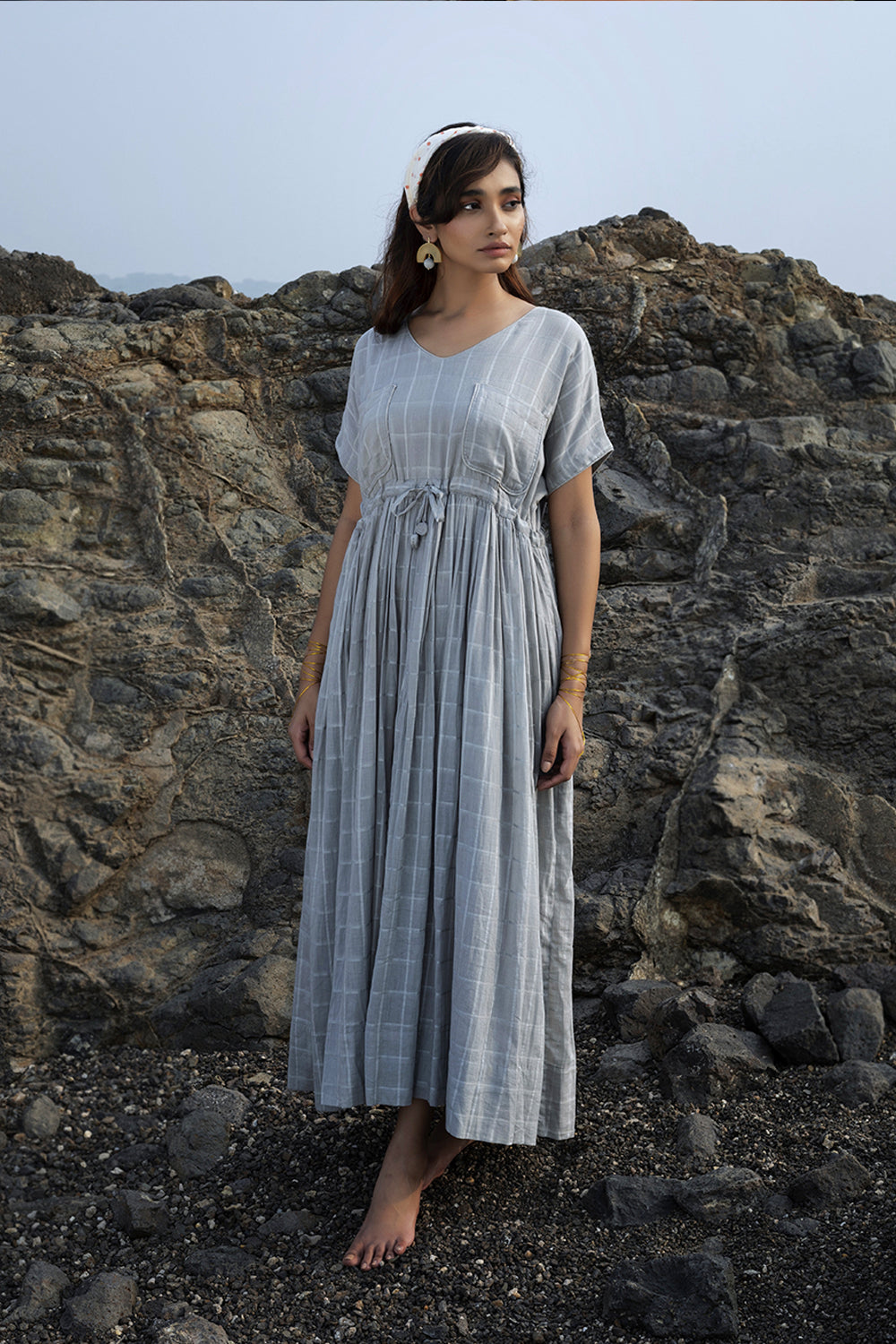 Peach Maxi Dress