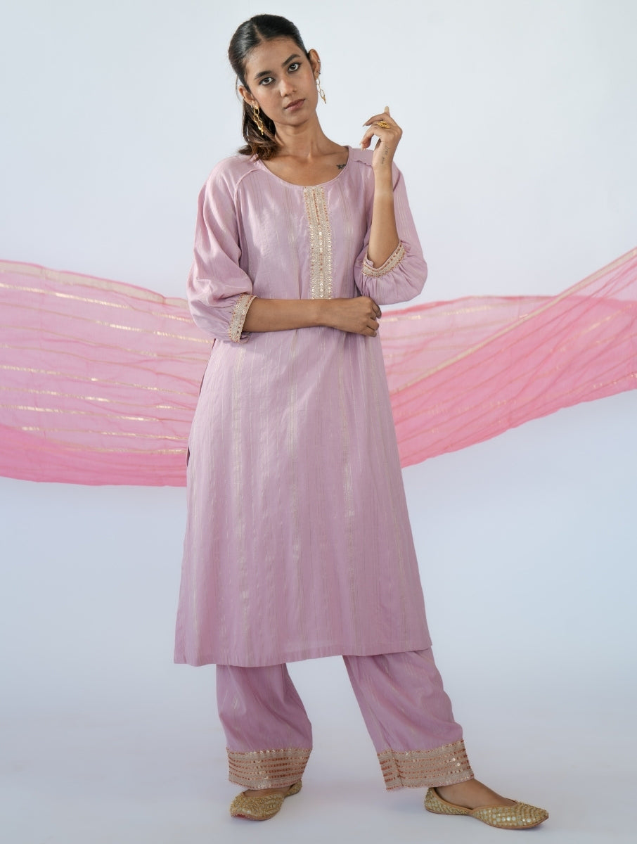 Vintage Rose Kurta Set