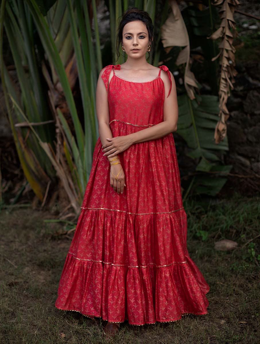Pink Maxi Dress
