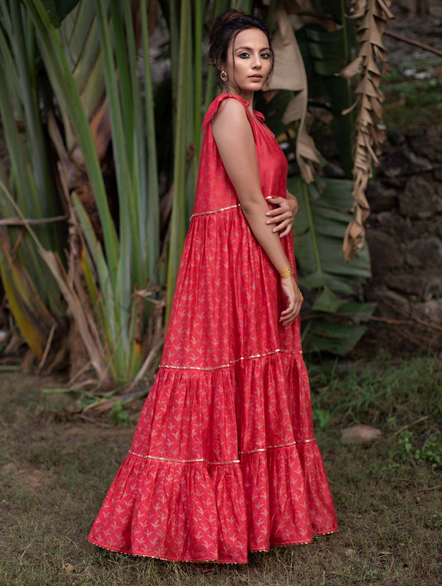 Pink Maxi Dress