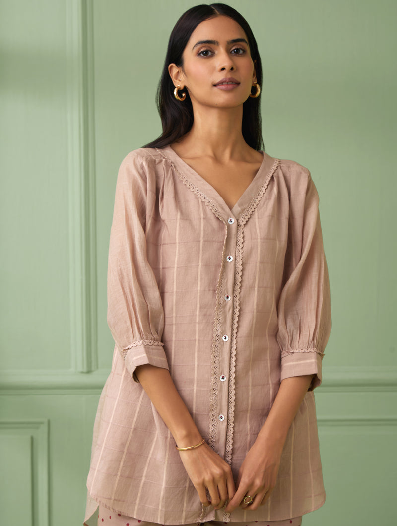 Rose Shirt with Pants (Set of 3)
