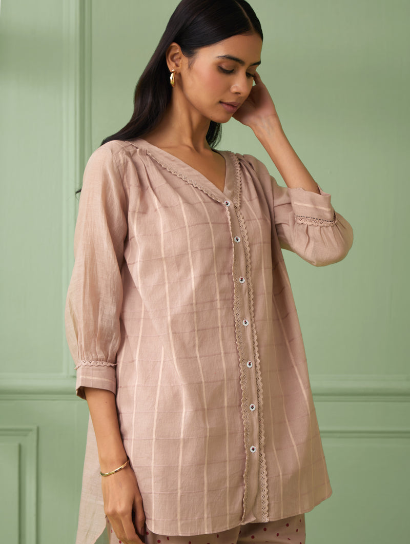 Rose Shirt with Pants (Set of 3)
