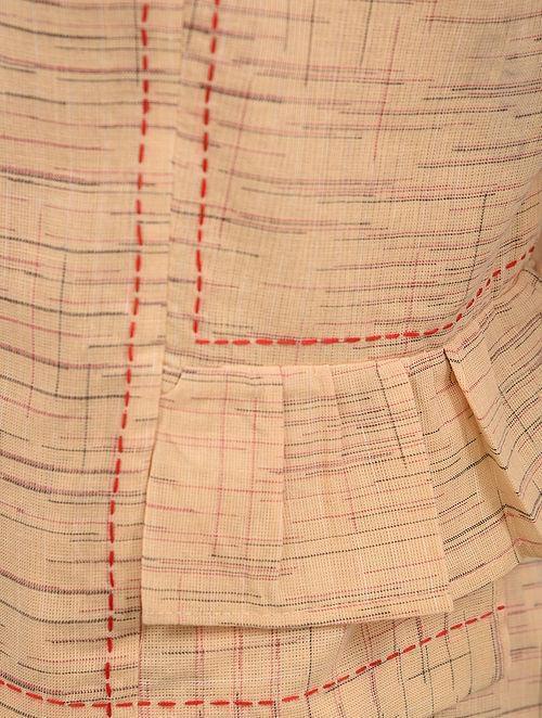 Beige Cotton Top - Sonal Kabra