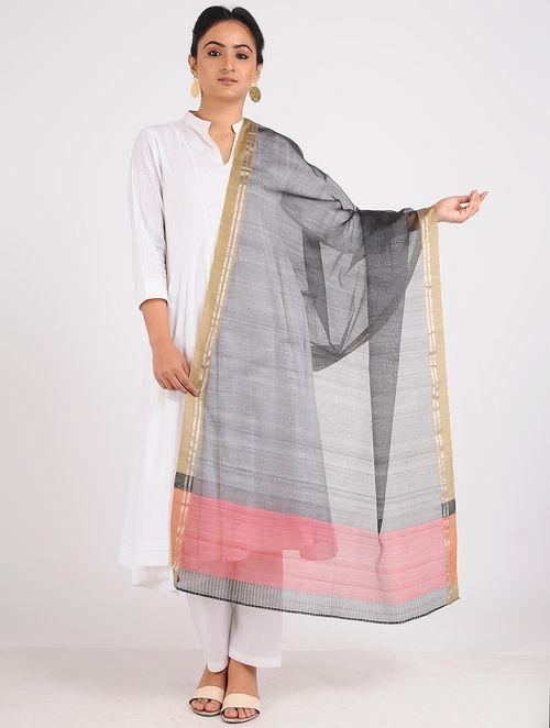 Block printed dupatta Sarees & Stoles Sonal Kabra Sonal Kabra Buy Shop online premium luxury fashion clothing natural fabrics sustainable organic hand made handcrafted artisans craftsmen