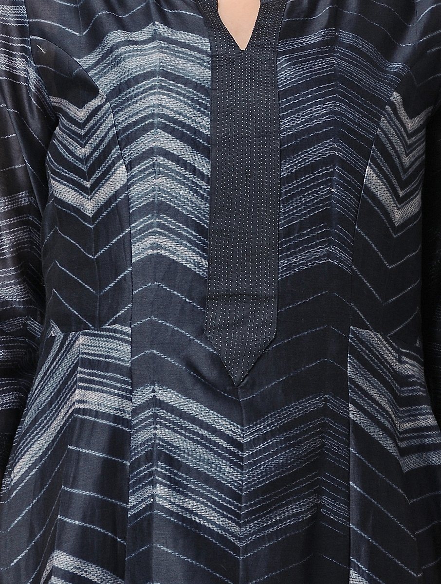 Indigo love (Set of 2) Dress Sonal Kabra Sonal Kabra Buy Shop online premium luxury fashion clothing natural fabrics sustainable organic hand made handcrafted artisans craftsmen