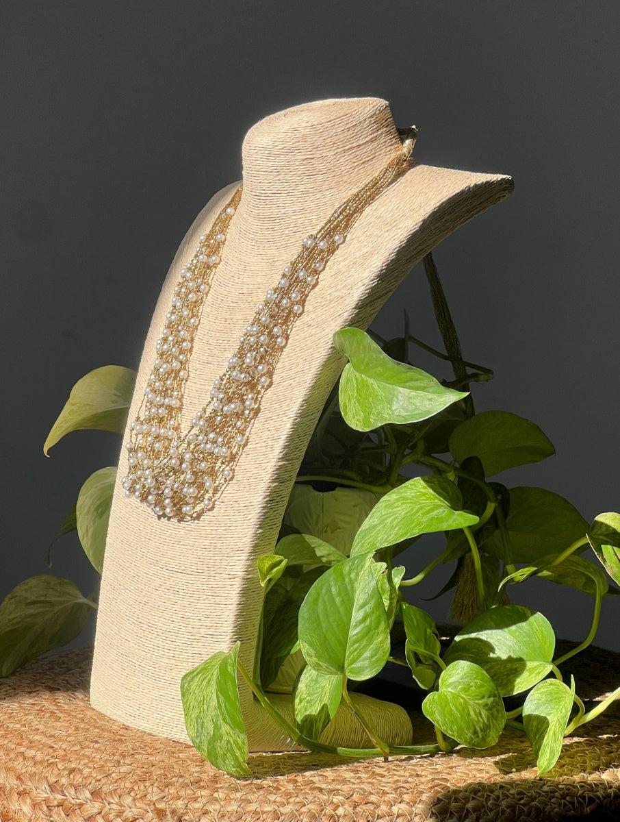 Copper Zari Necklace