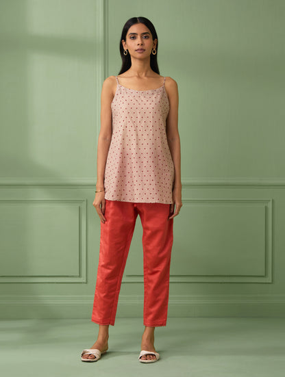 Stripe Lace Top & Pants (Set of 3)