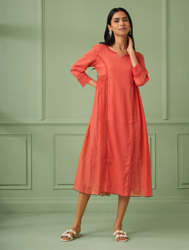 Princess Line Gather Dress (Set of 2)