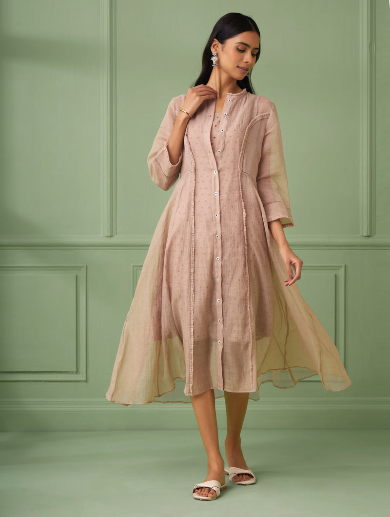 Stripe Jacket Dress Set