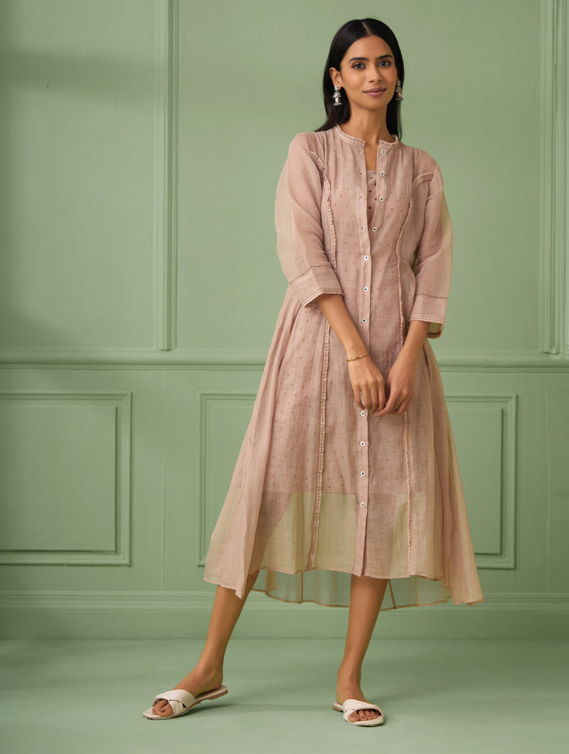 Stripe Jacket Dress Set