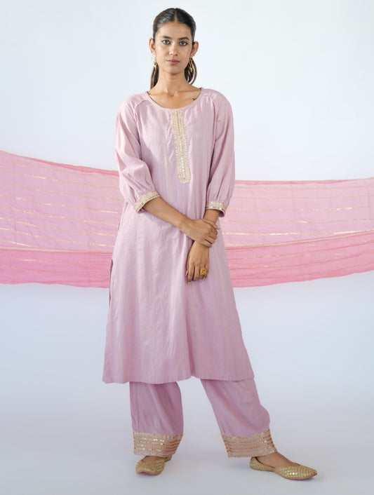 Vintage Rose Kurta Set