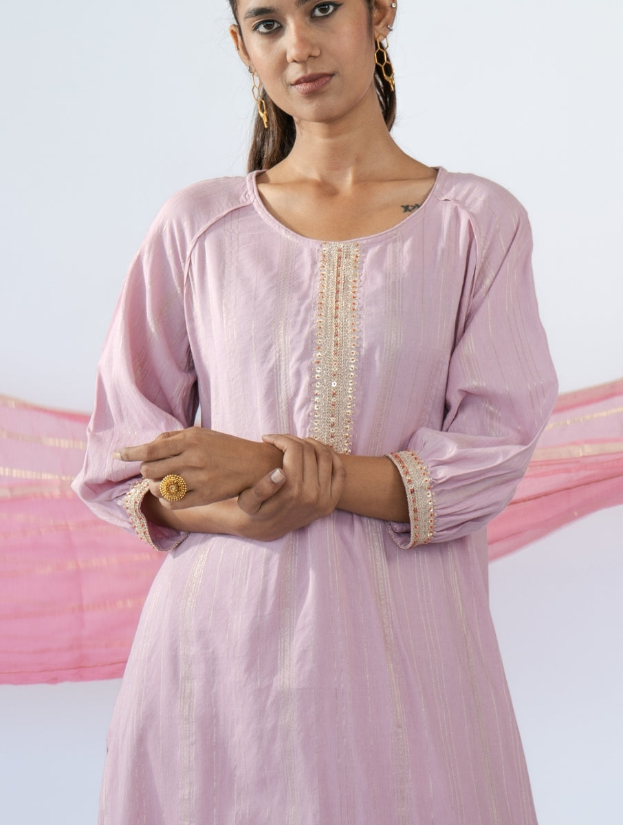 Vintage Rose Kurta Set