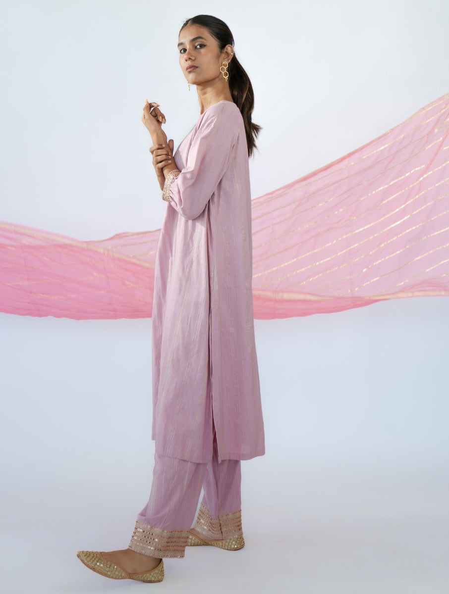 Vintage Rose Kurta Set