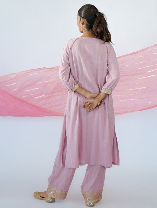 Vintage Rose Kurta Set