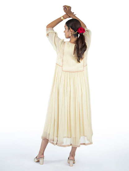 Orange Tissue Dress