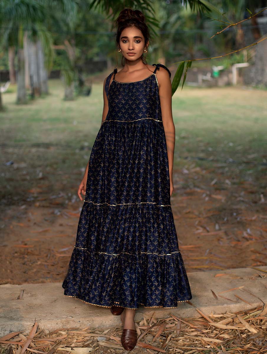 Indigo Maxi Dress