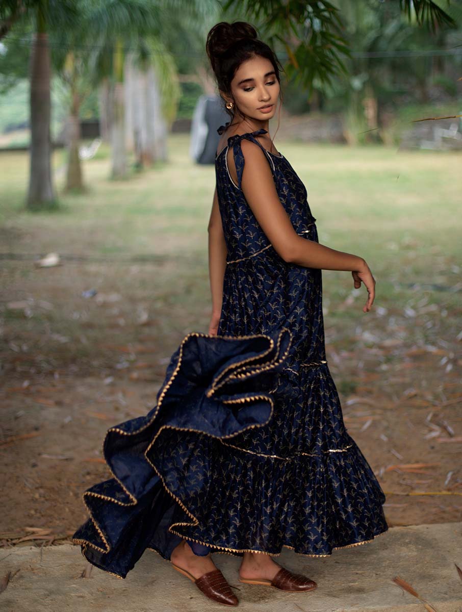 Indigo Maxi Dress