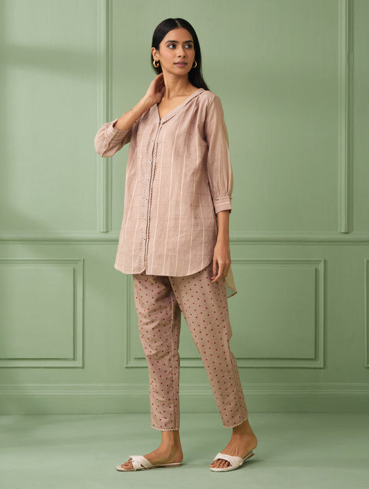 Rose Shirt with Pants (Set of 3)