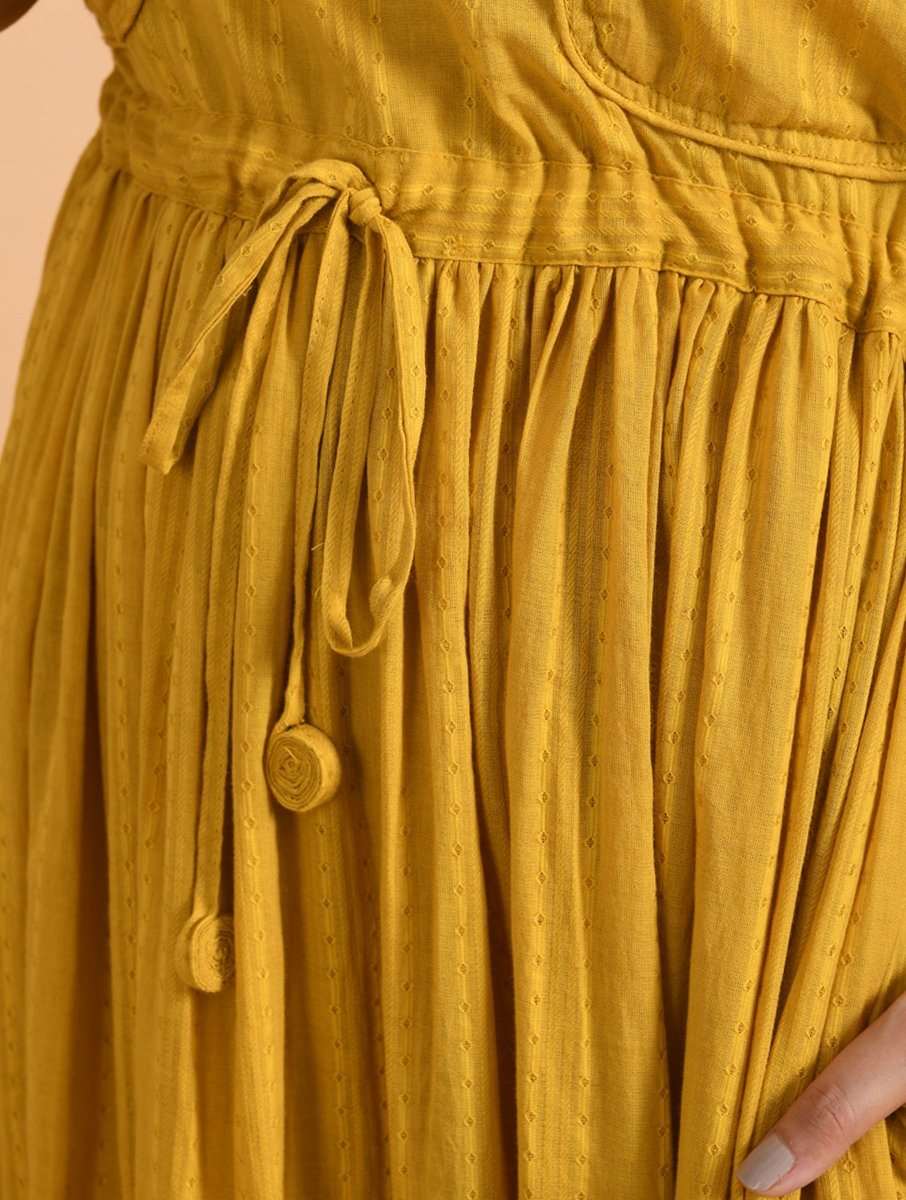 Double Pocket Maxi Dress Dress The Neem Tree Sonal Kabra Buy Shop online premium luxury fashion clothing natural fabrics sustainable organic hand made handcrafted artisans craftsmen