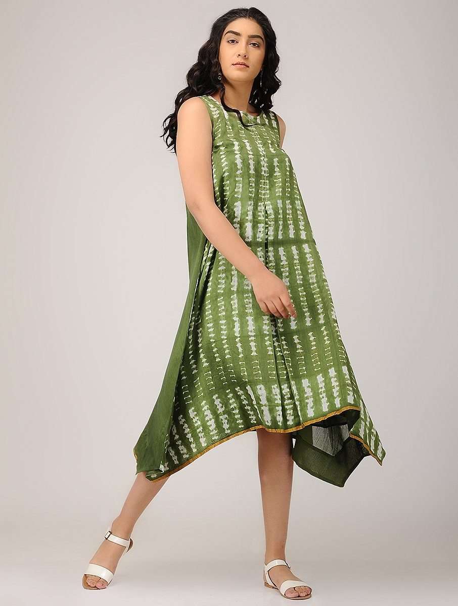 Easy breezy dress - (Set of 2) Jacket dress Sonal Kabra Sonal Kabra Buy Shop online premium luxury fashion clothing natural fabrics sustainable organic hand made handcrafted artisans craftsmen