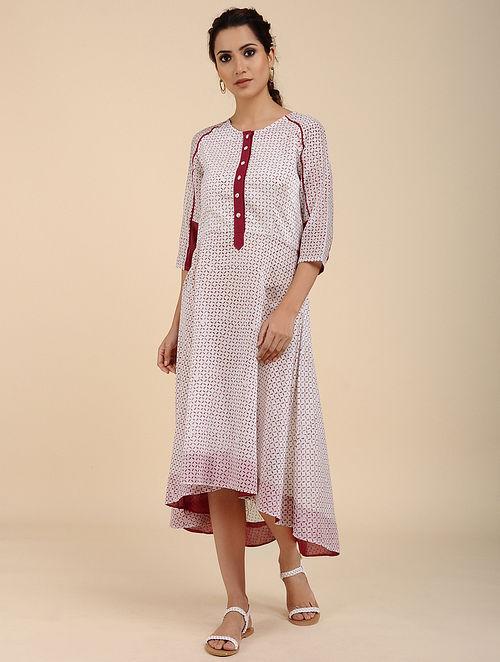 High low long dress Kurta Sonal Kabra Sonal Kabra Buy Shop online premium luxury fashion clothing natural fabrics sustainable organic hand made handcrafted artisans craftsmen